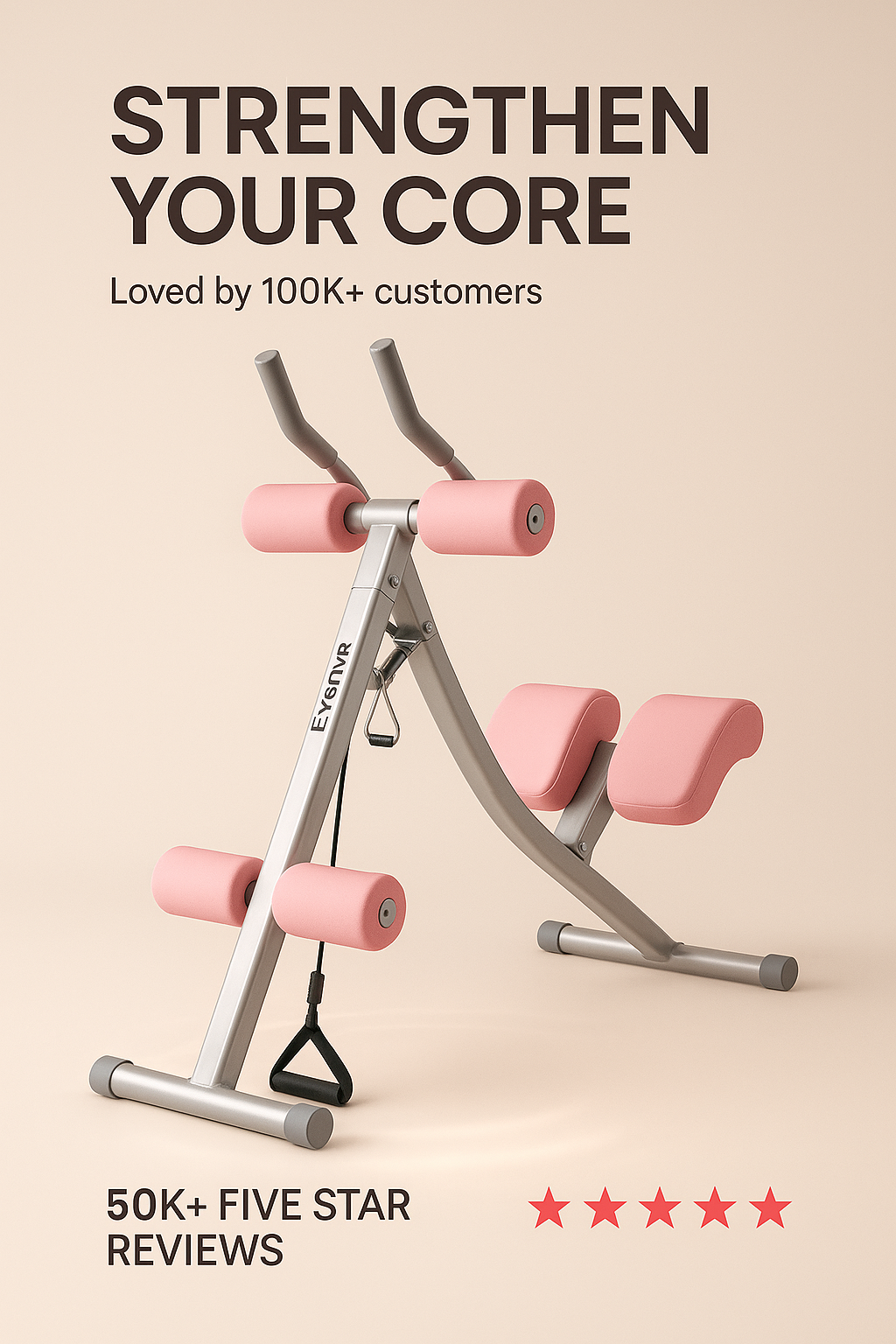 Adjustable Trainer Ab Machine